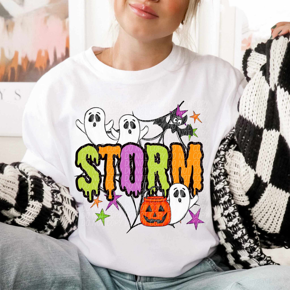 Storm Halloween (City) DTF transfer