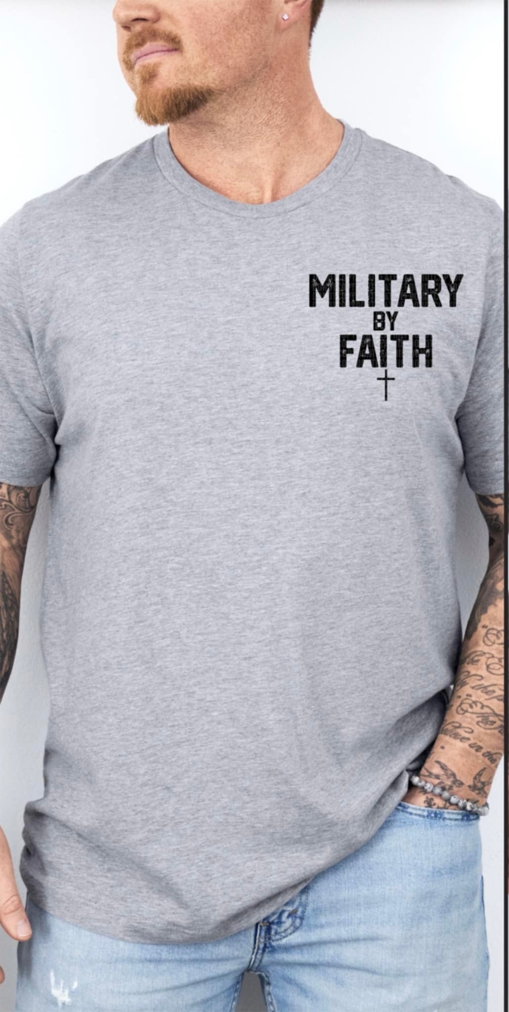 Military by faith (SDD) 99284 DTF transfer