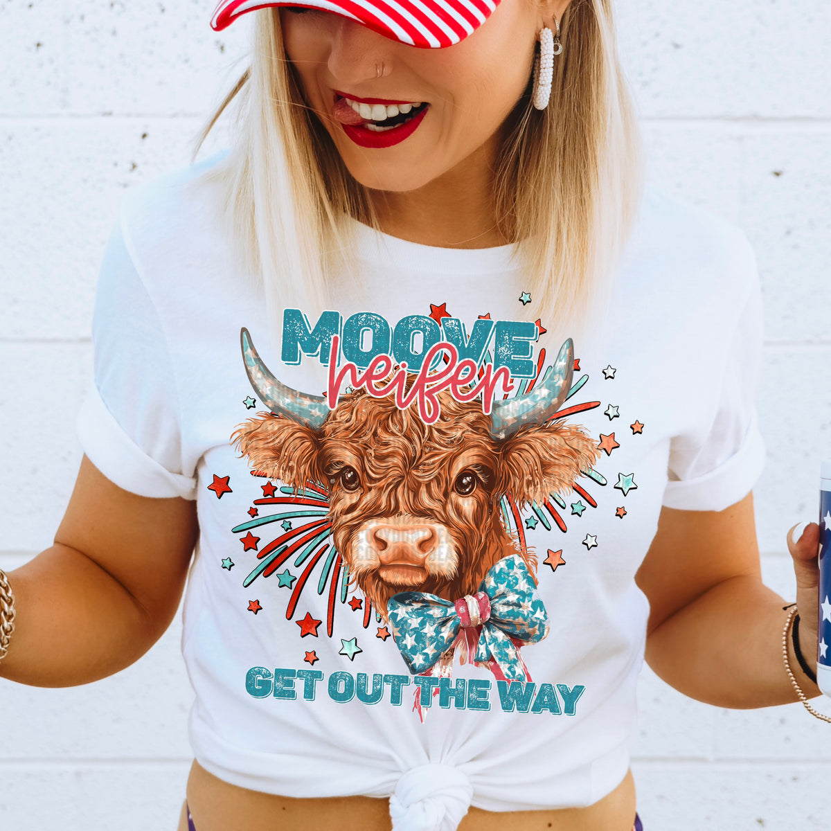 Moove heifer get out the way 97651 DTF transfer