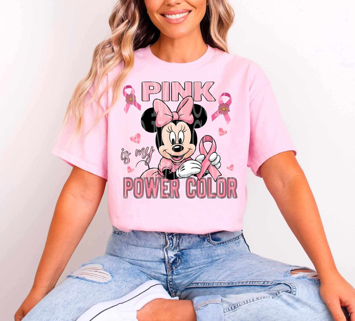 Pink is my power color (LYTTLE) DTF transfer