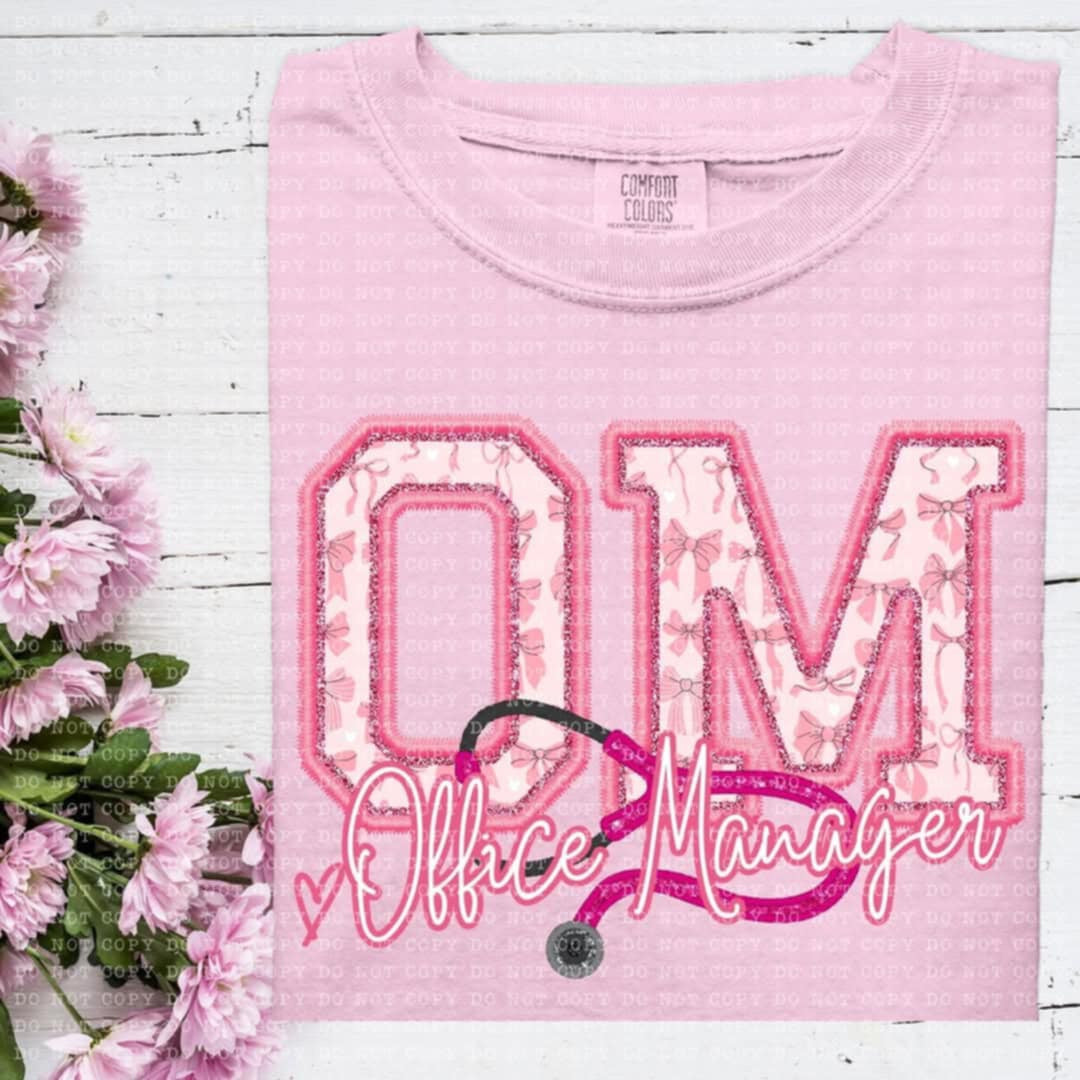 OM office manager coquette (ECHT) 93525 DTF transfer