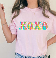 Xoxo colorful brushstroke 70483 DTF transfer