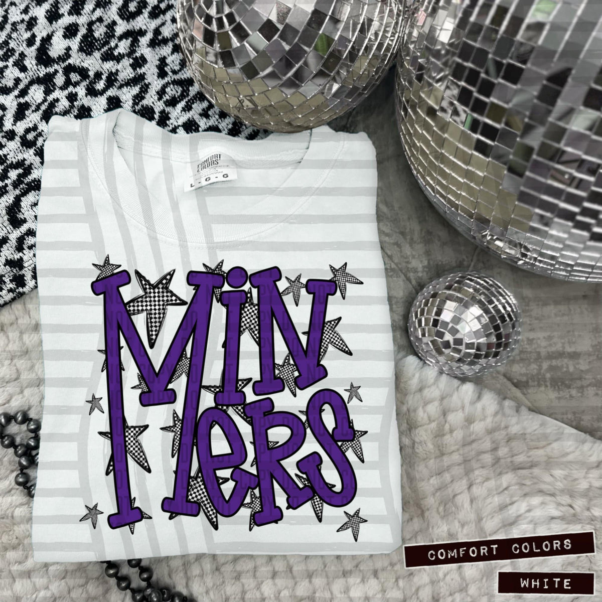 Purple Staggered Mascots (Caplinger)