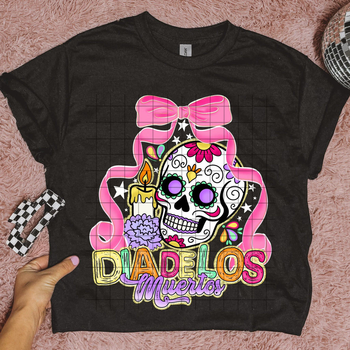 Diadelos Muertos white stars (crafti) DTF Transfer