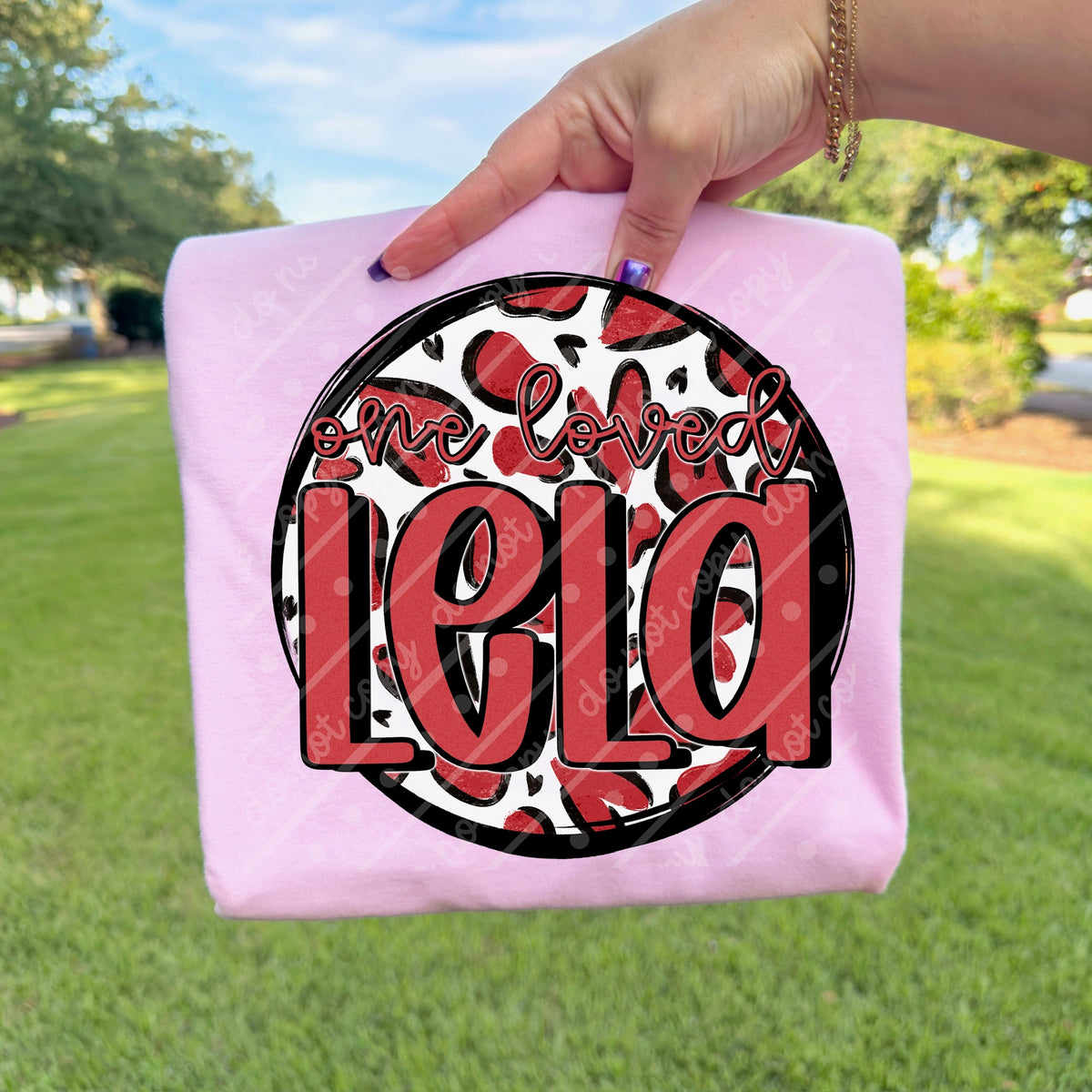 One loved Lela (OHDD) DTF Transfer