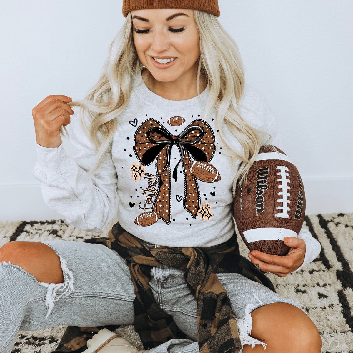 Football bow (CSC) DTF Transfer