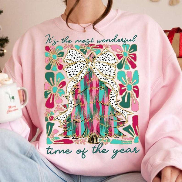 It’s the most wonderful time of the year tree 64927 DTF transfer