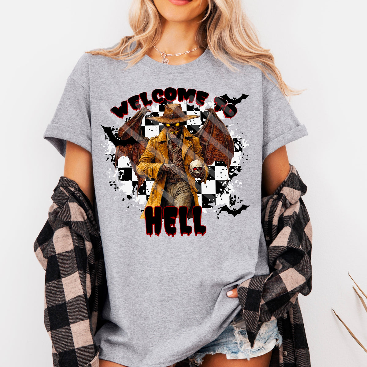 Welcome To Hell (WNDD) 114222 DTF transfer