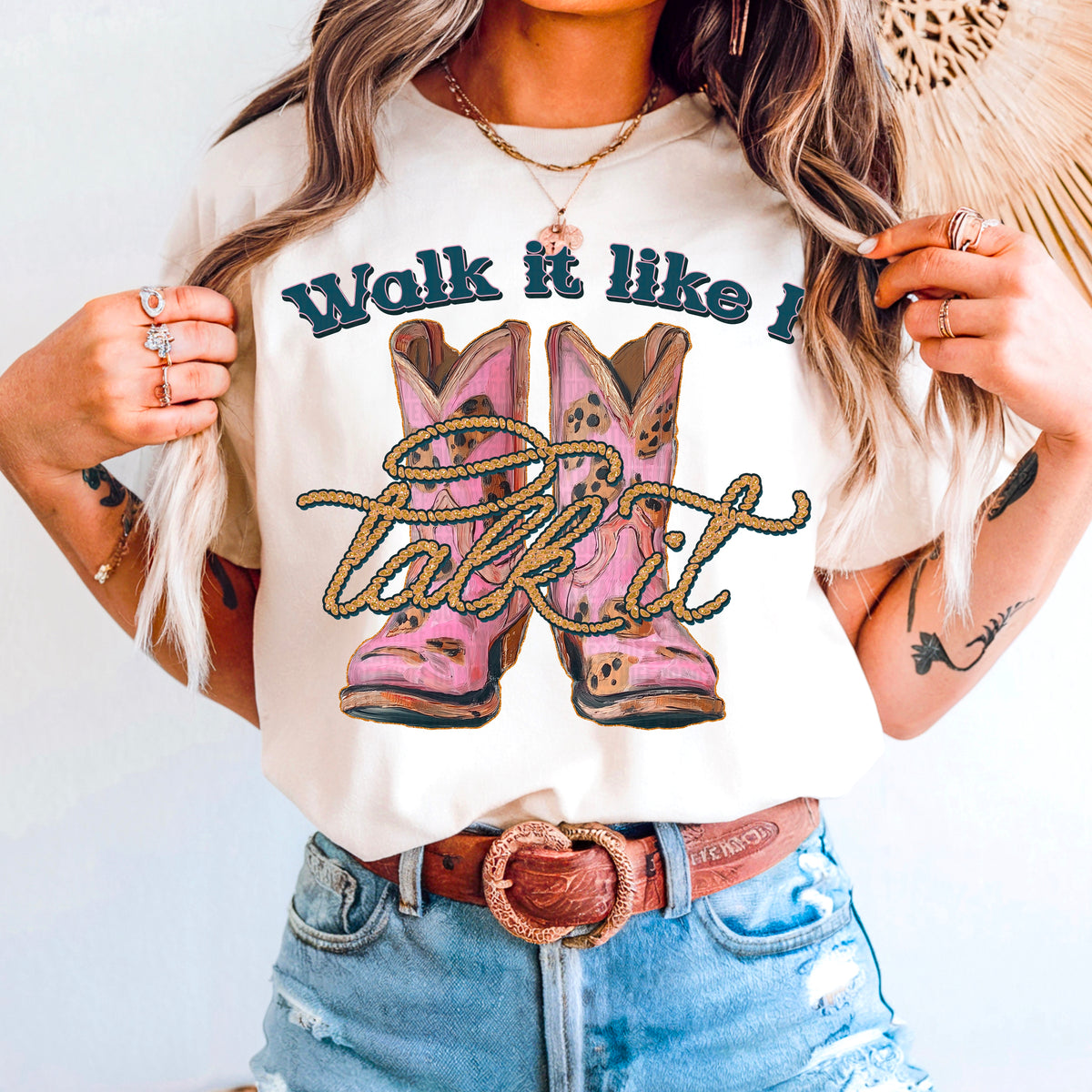 Walk it like I talk it 97554 DTF transfer