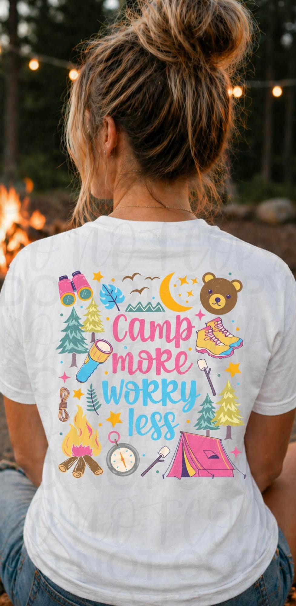 Camp more worry less (UAC) DTF Transfer