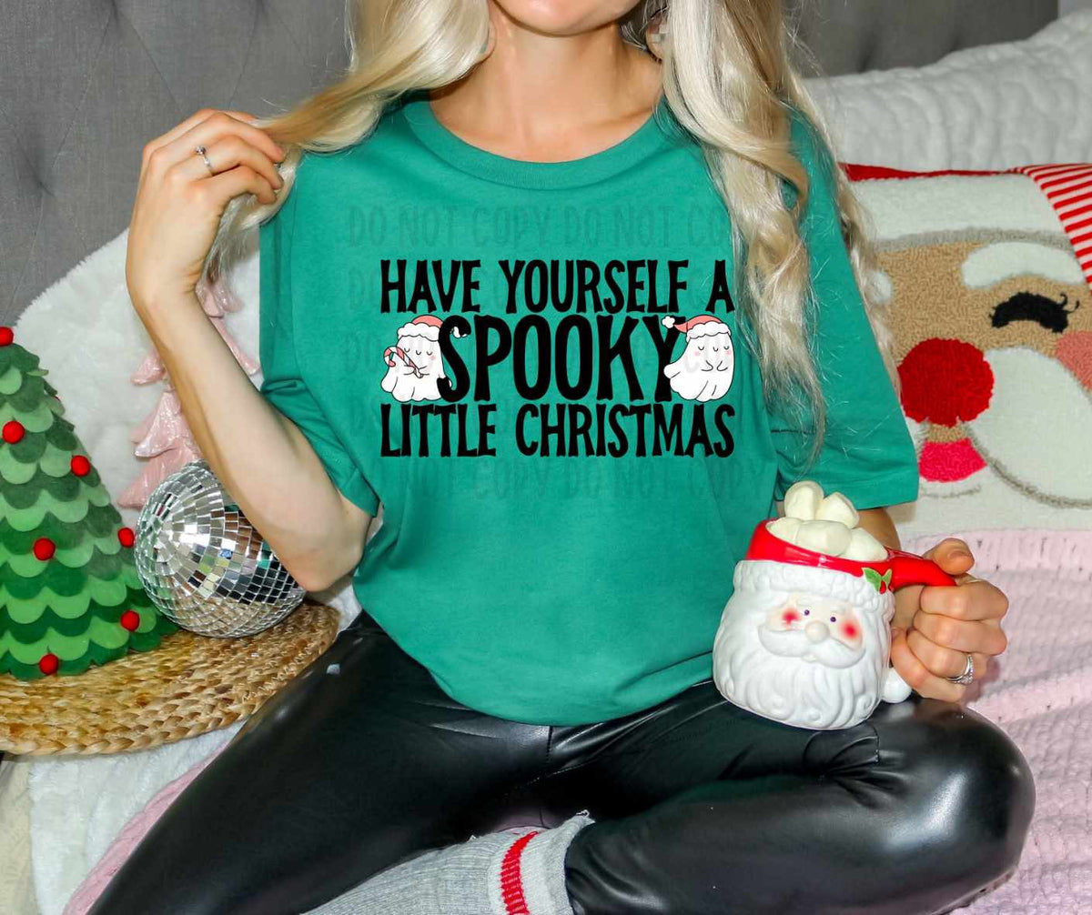 Have yourself a spooky little Christmas (CANVI) 64976 DTF transfer