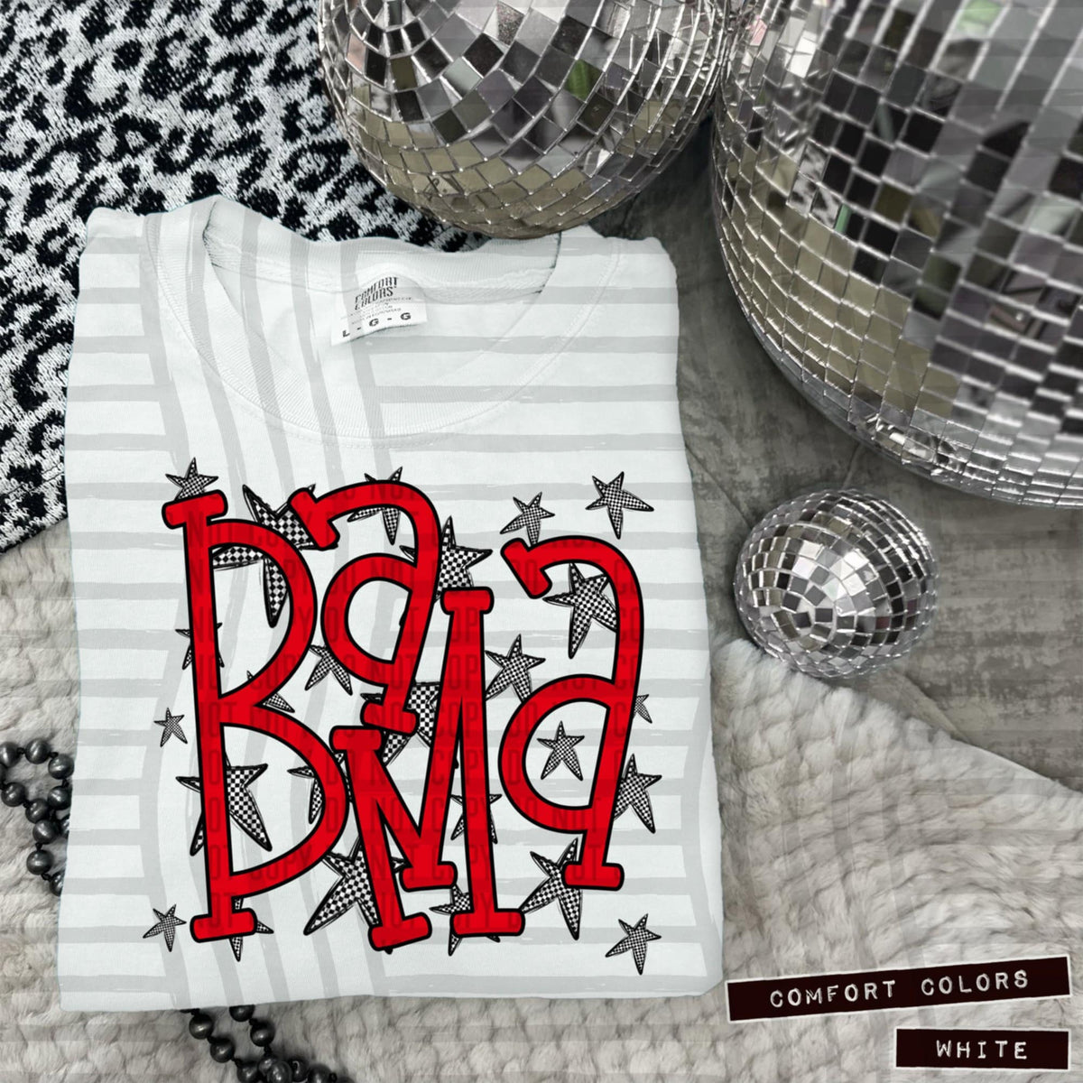 Red Staggered Mascots (Caplinger)