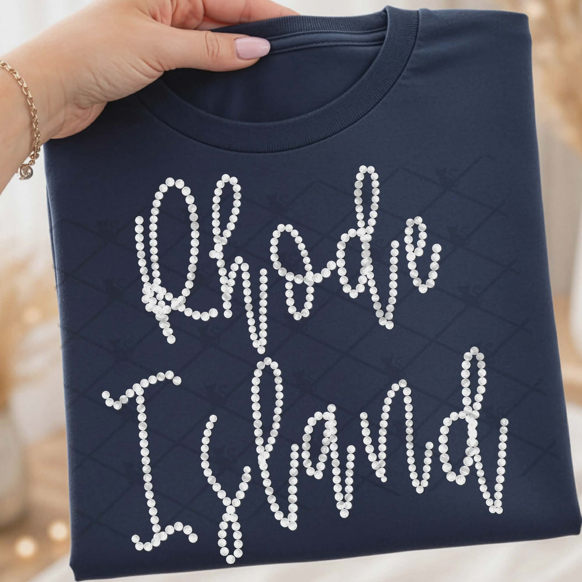 Rhode island faux beads (TTD) DTF Transfer