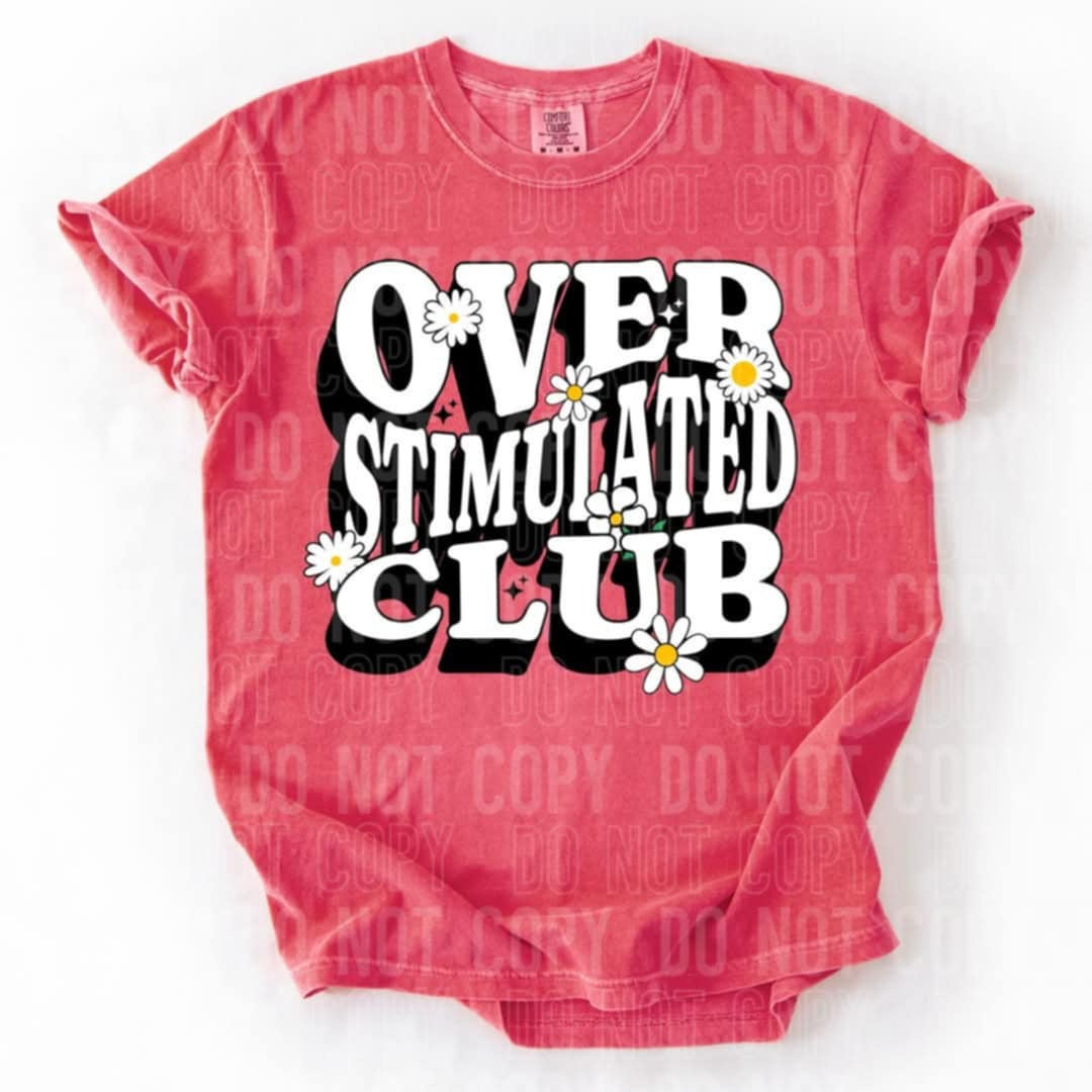 Overstimulated club (SBB) 91107 DTF transfer