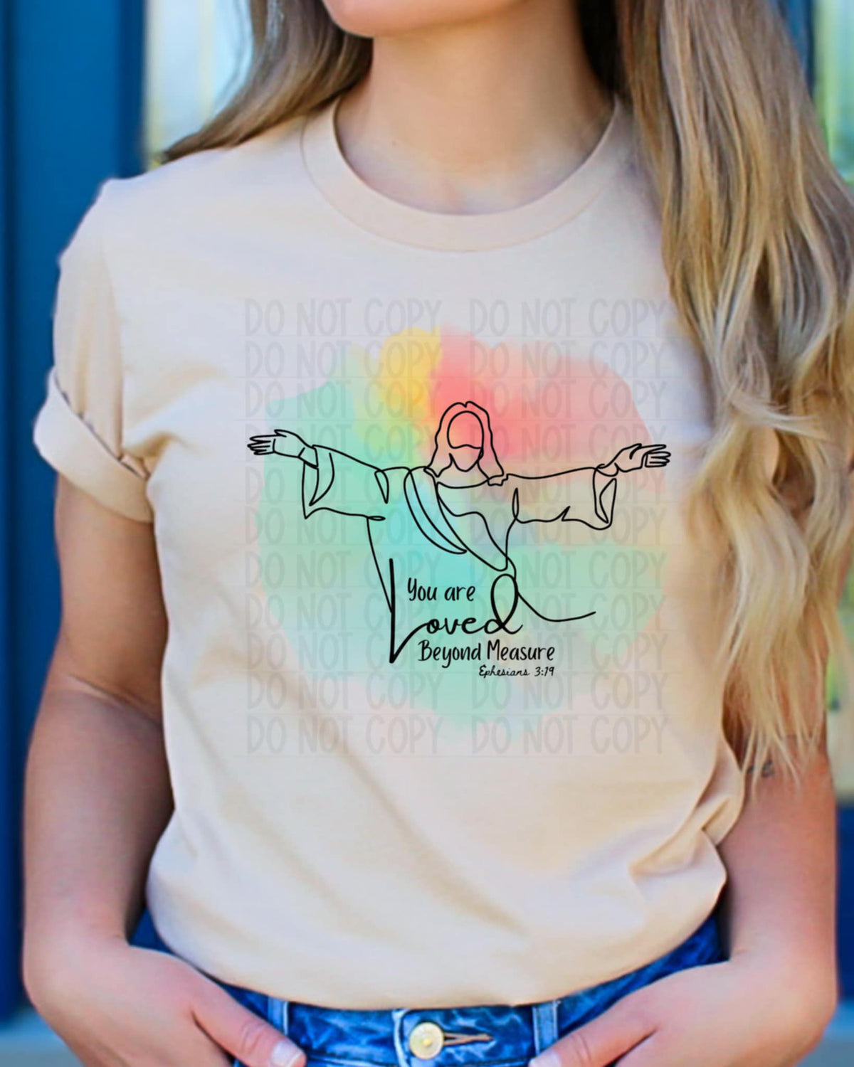 You are loved beyond measure 94614 DTF transfer