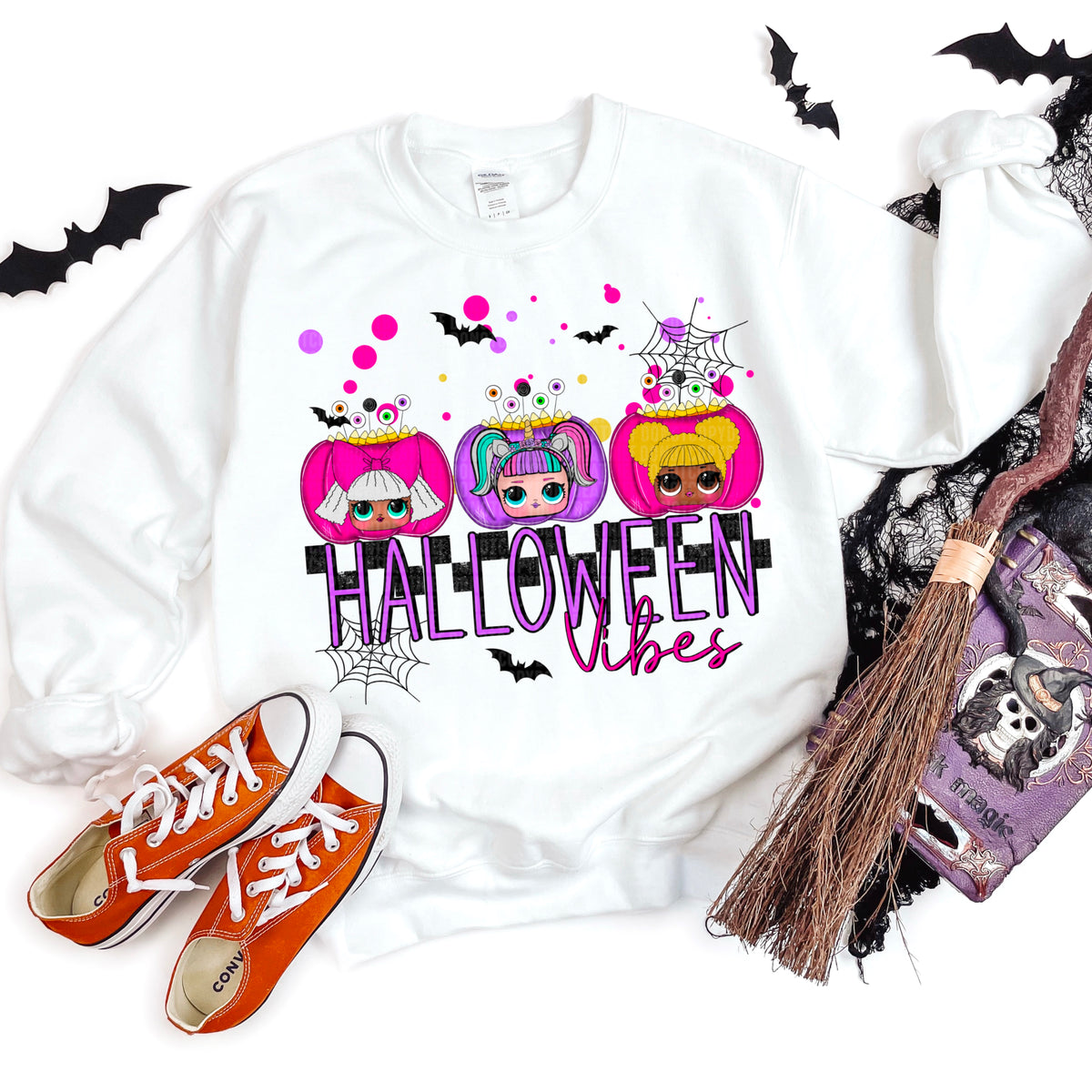 Halloween Vibes dolls 113271 DTF transfer