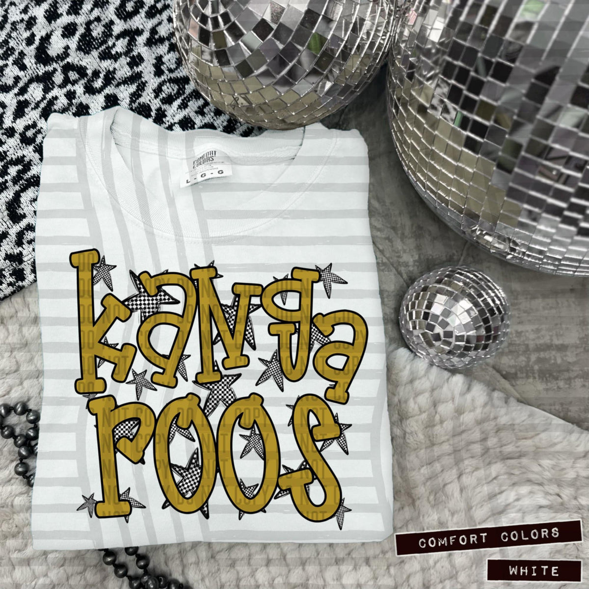 Gold Staggered Mascots (Caplinger)