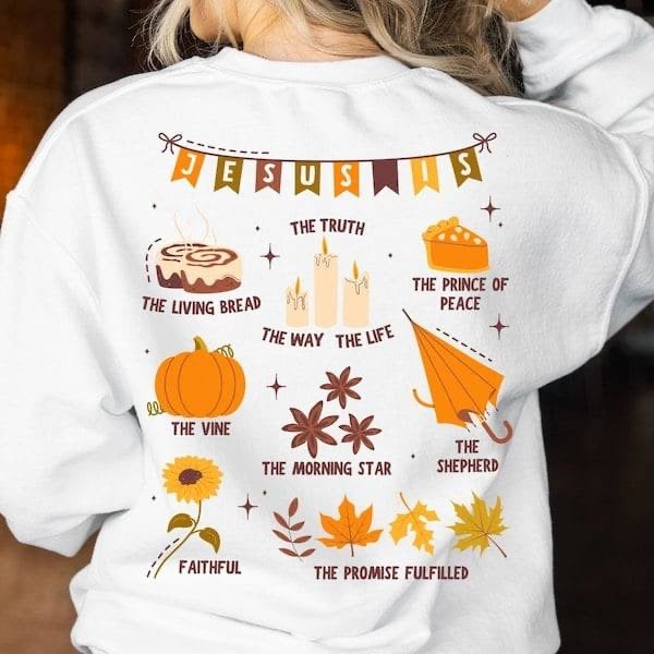 Jesus is fall items (KARTA) 62902 DTF transfer