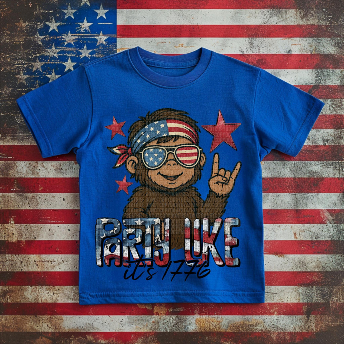 Party like it’s 1776 BOY (SDD) 97689 DTF transfer