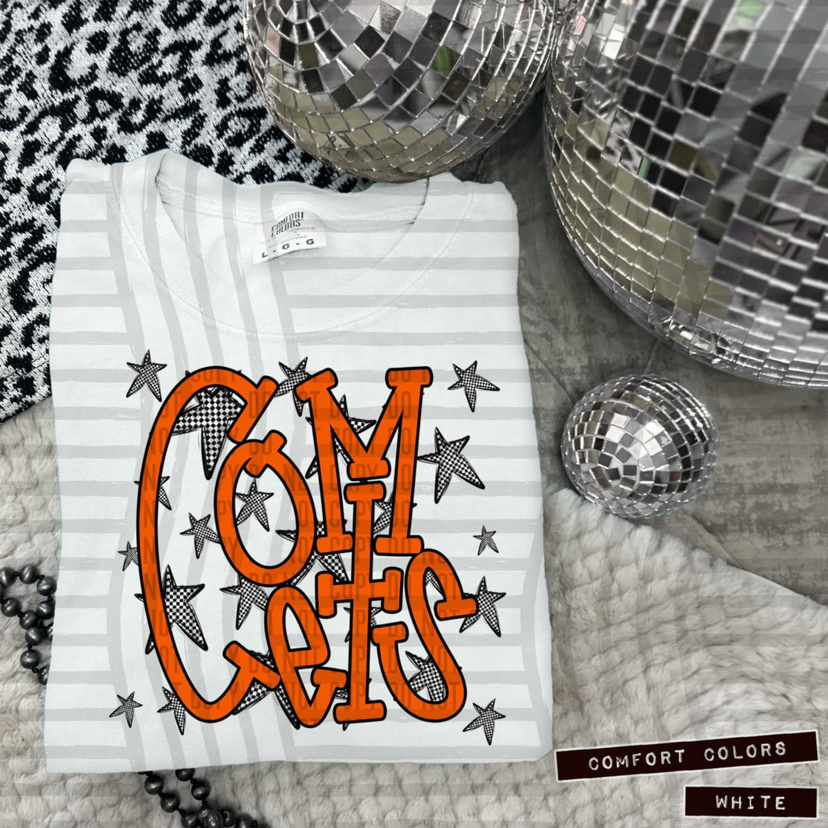 Orange Staggered Mascots (Caplinger)