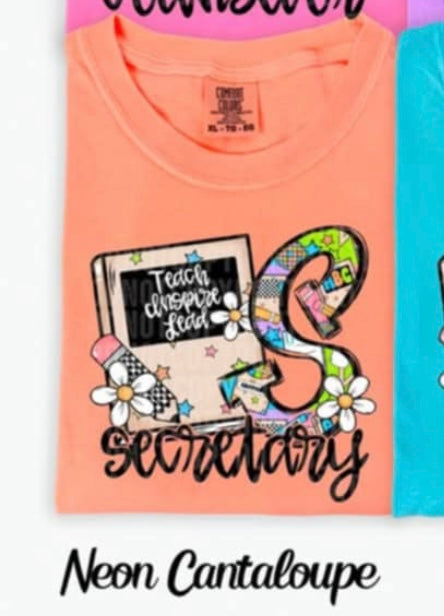 S secretary school notebook (SDD) 98695 DTF transfer