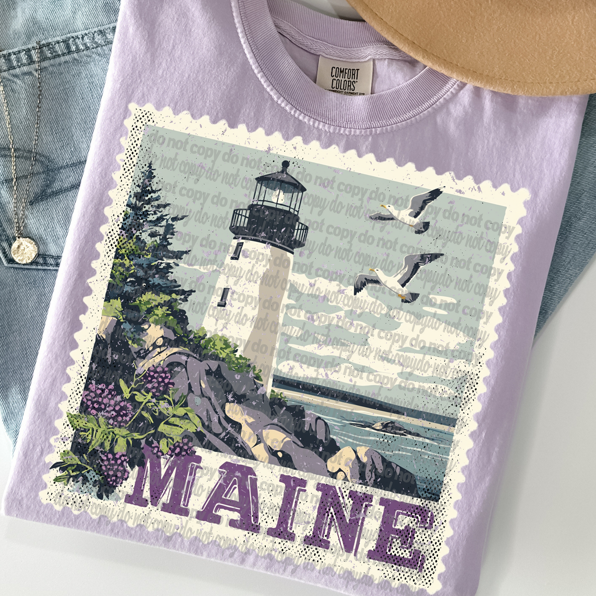 Maine State Stamp (TTD) 99104 DTF transfer