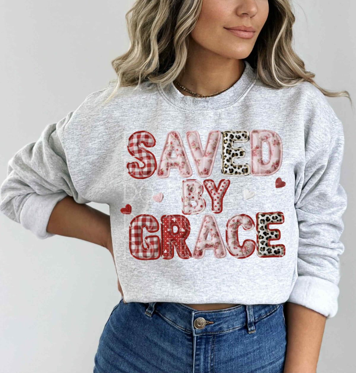 Saved By Grace exclusive DTF Transfer