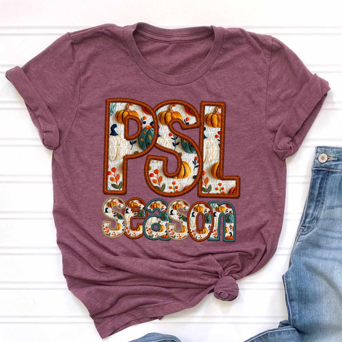 PSL season (embroidered season) (CITY) 62332 DTF transfer
