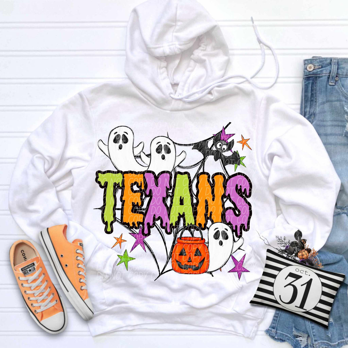 Texans Halloween (City) DTF transfer