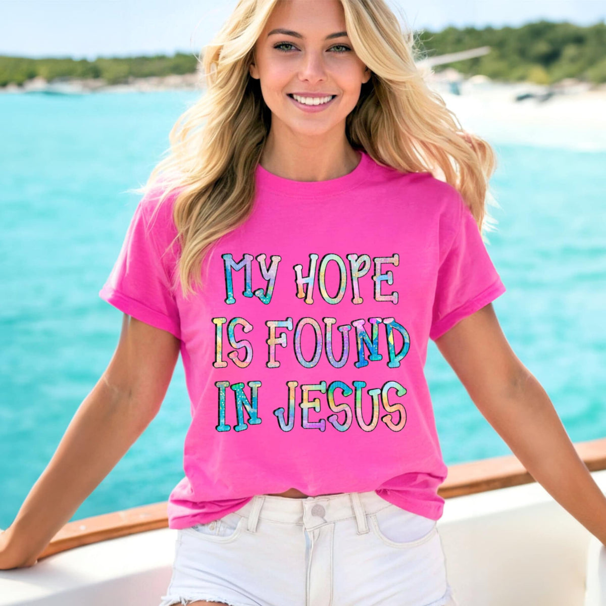 My hope is found in Jesus (SDD) 90542 DTF transfer