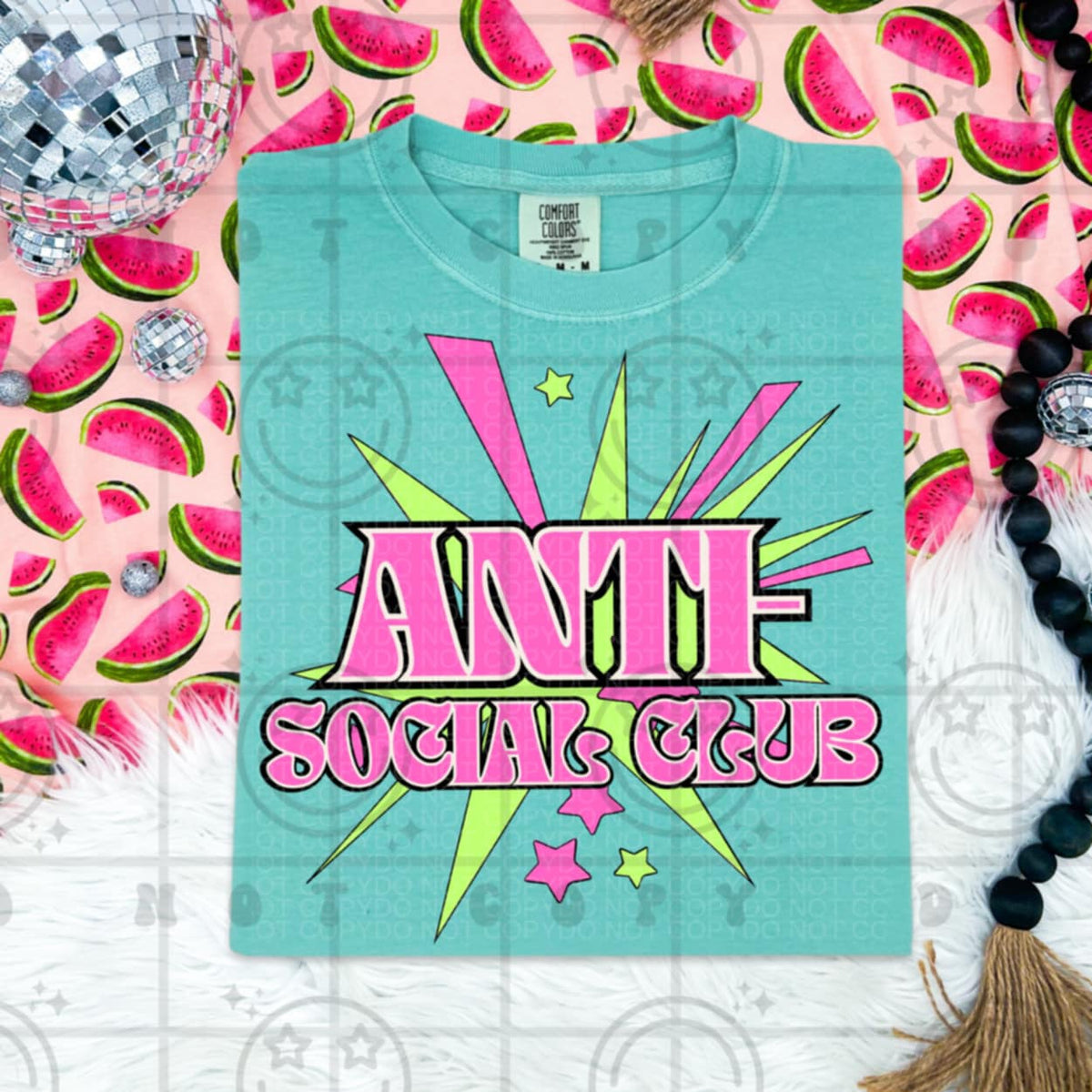 Anti-social club (HW) 92113 DTF transfer