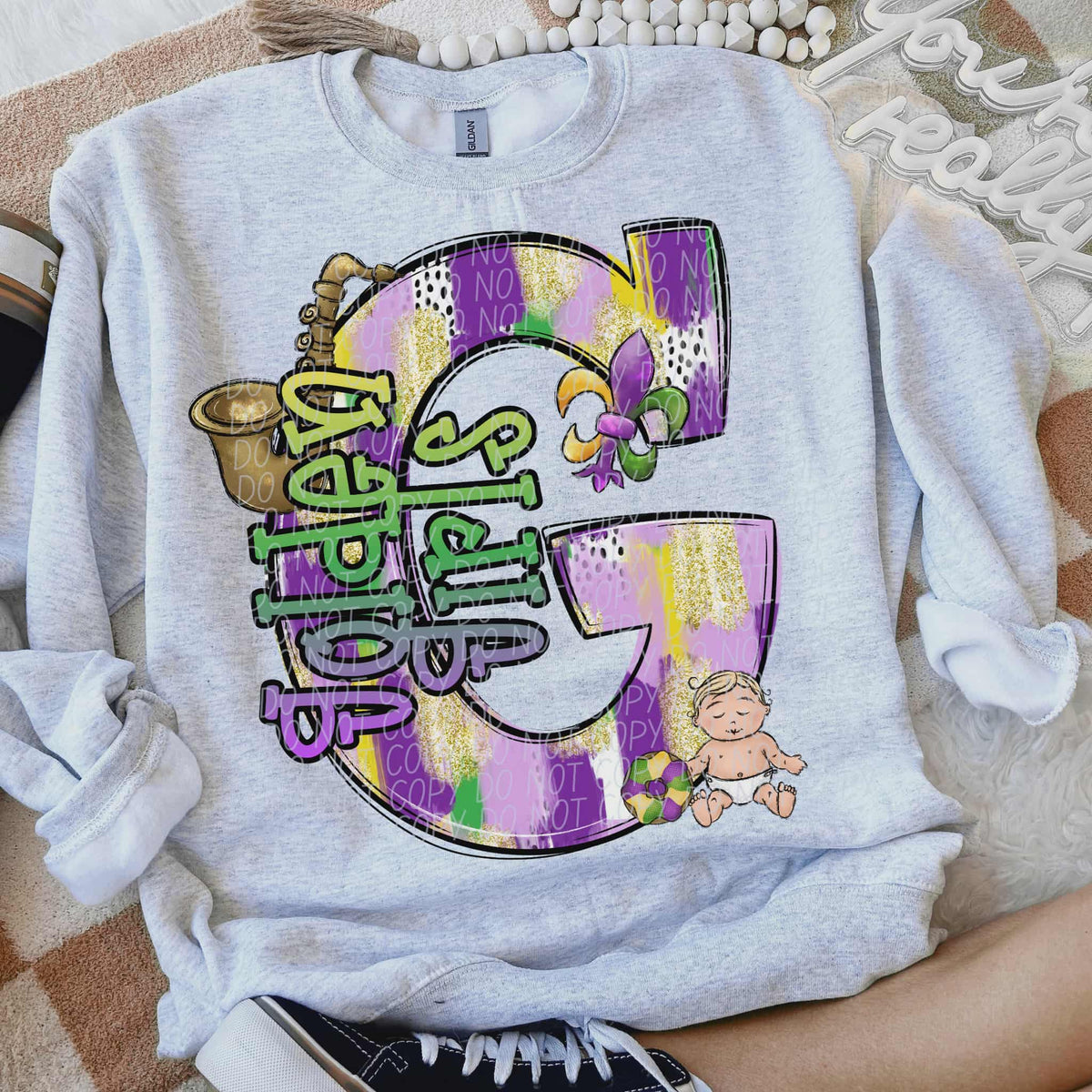 Golden Girls Mardi Gras (city) DTF Transfer