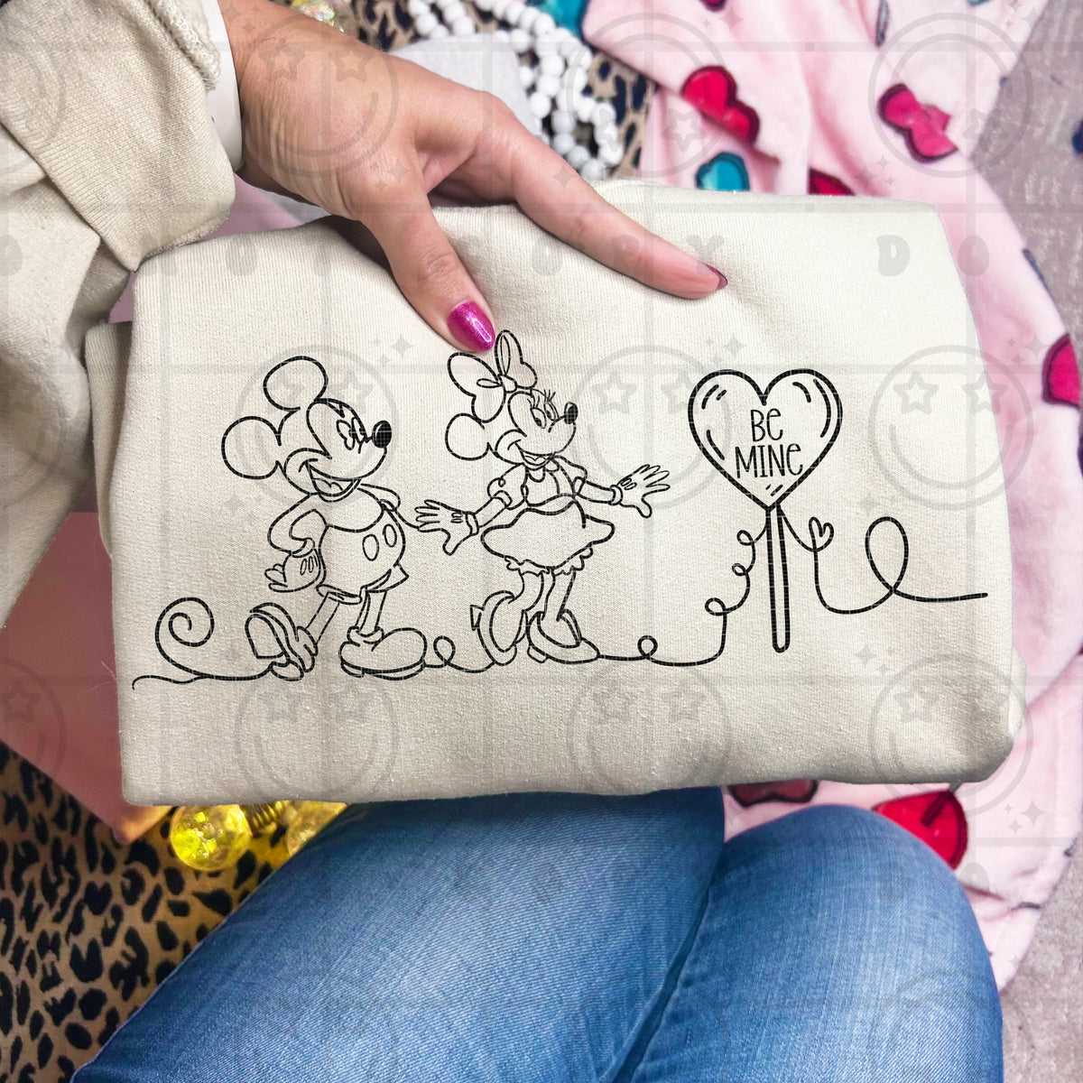 Mouse Be Mine (HW) DTF Transfer