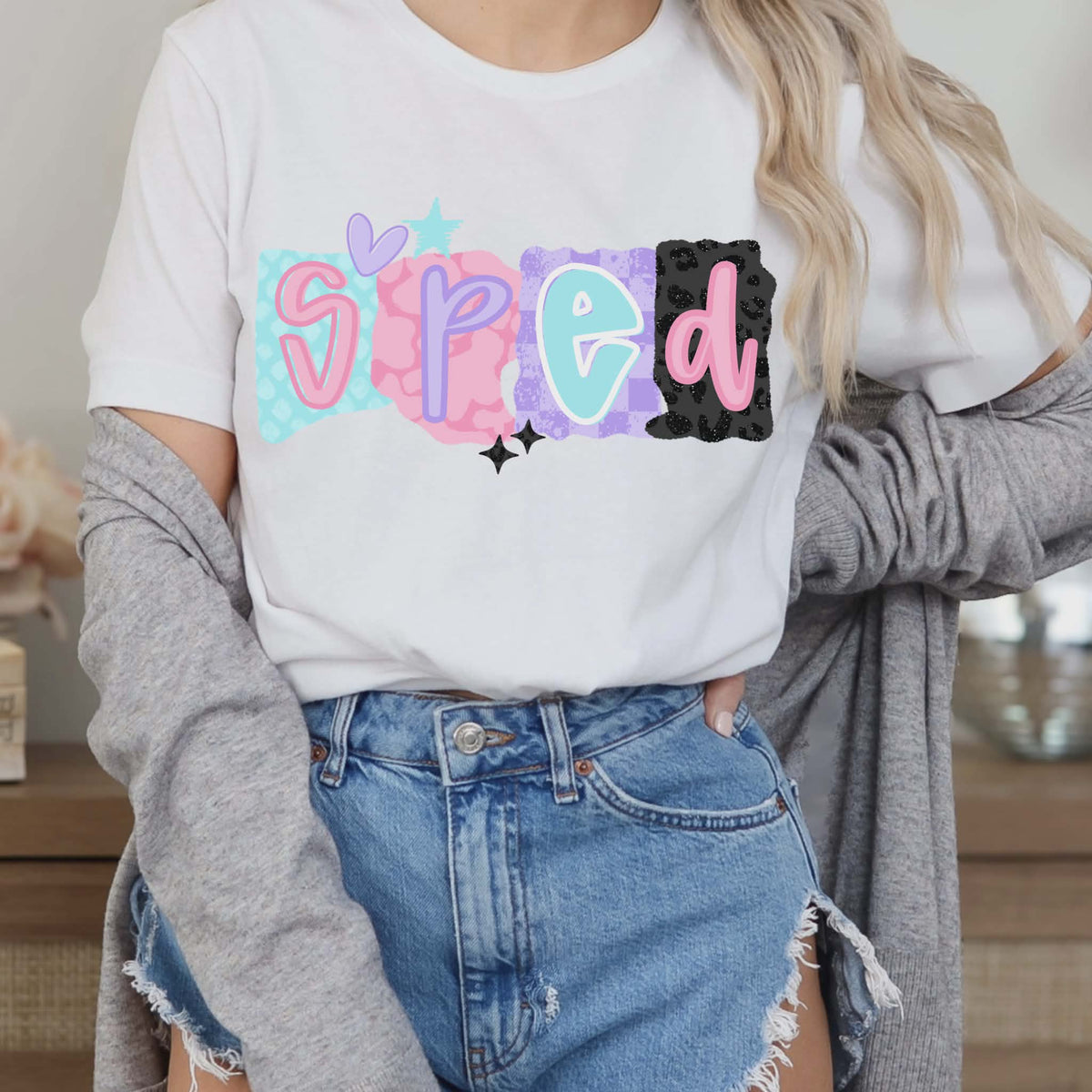 Sped pastels (CMD) DTF Transfer