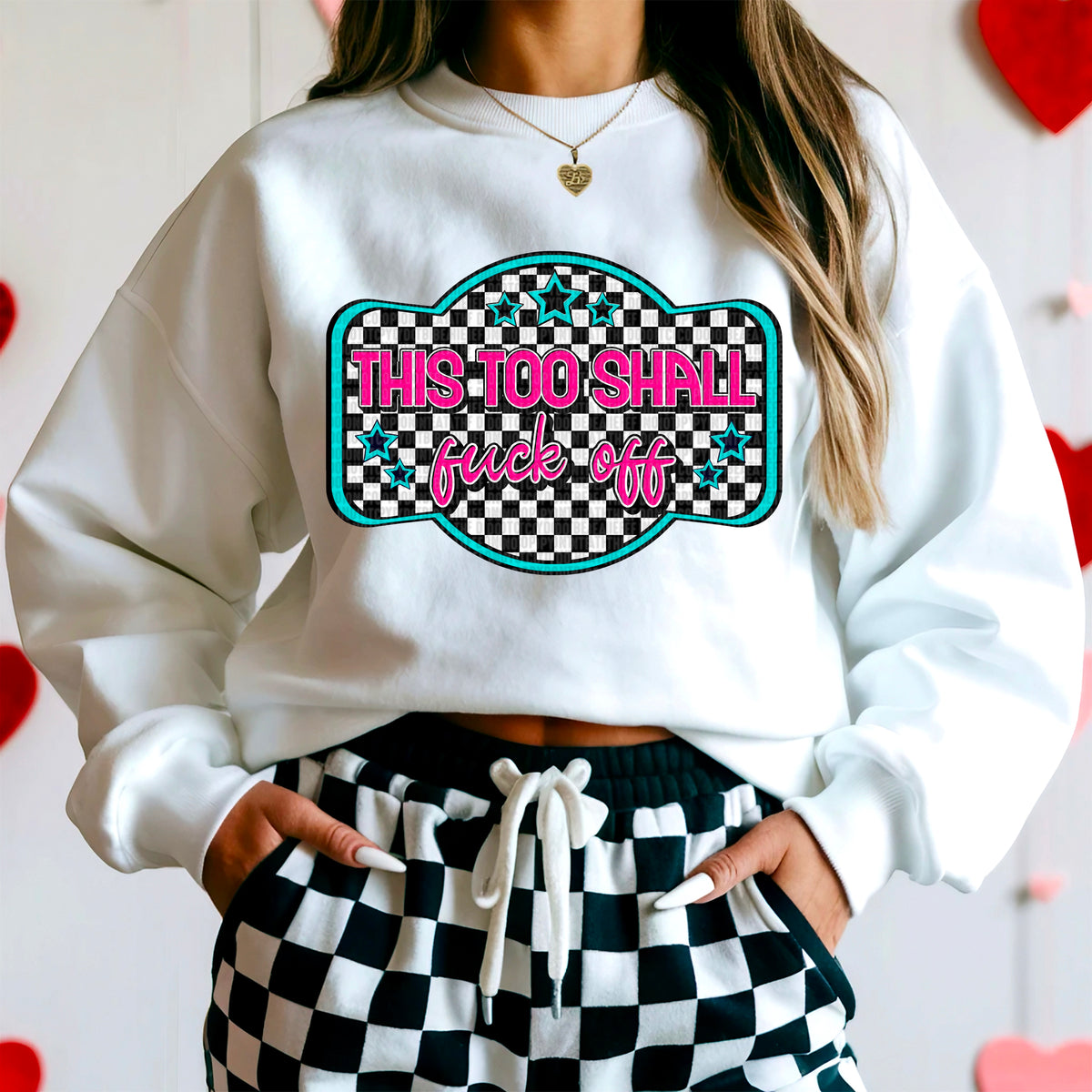 This too shall fuck off 90318 DTF transfer