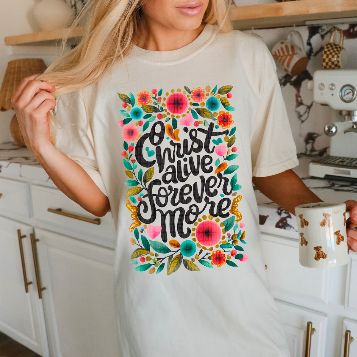 Christ alive forever more 94885 DTF transfer