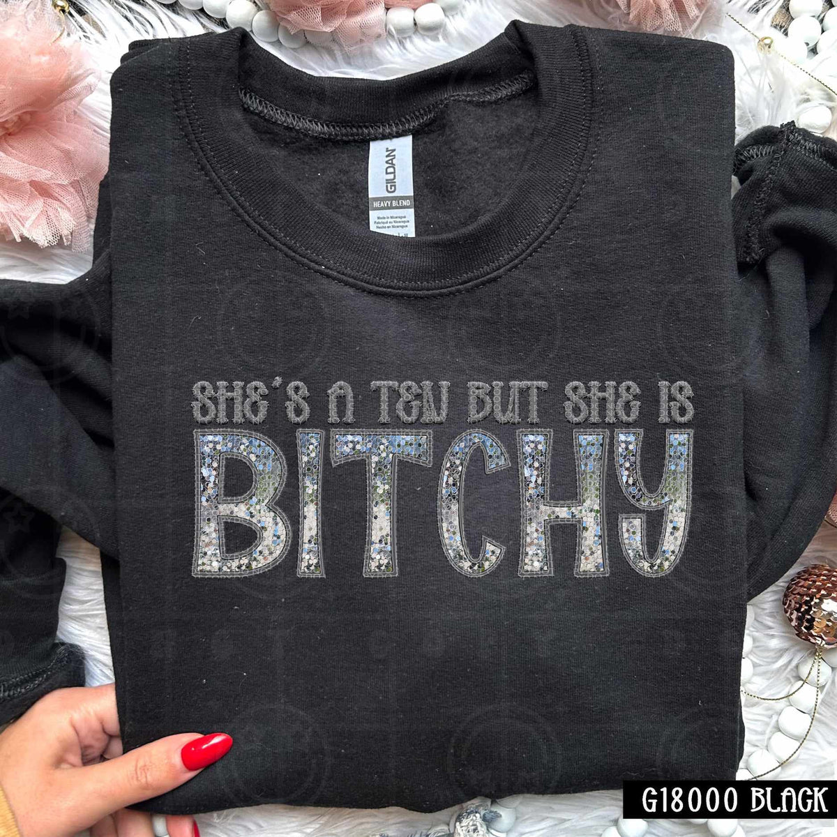 She’s a ten but she is bitchy (HW) 73511 DTF transfer