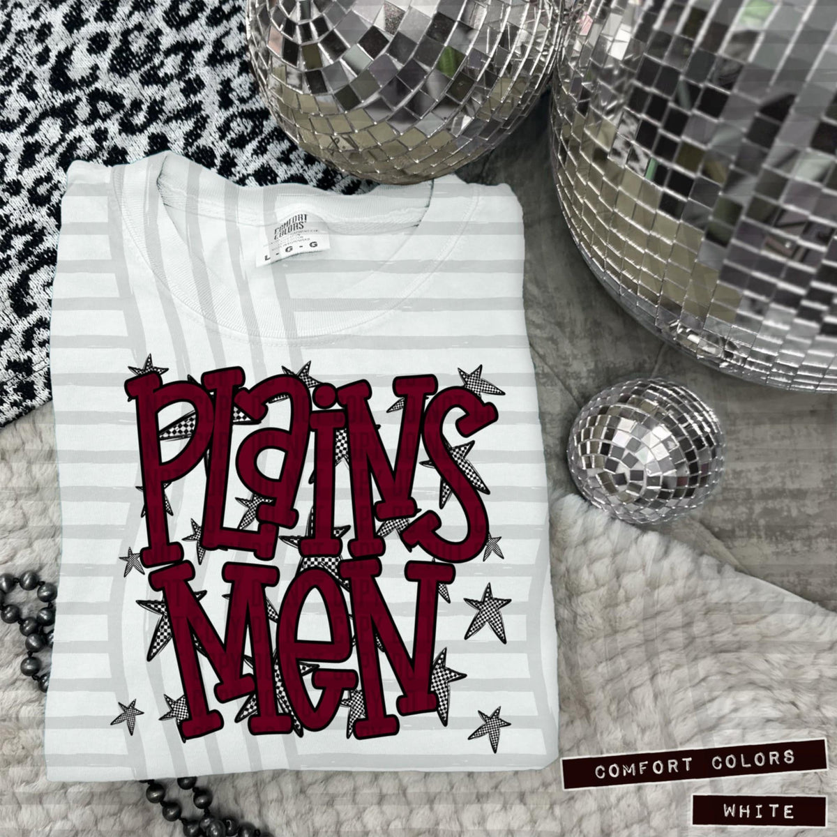 Maroon Staggered Mascots (Caplinger)