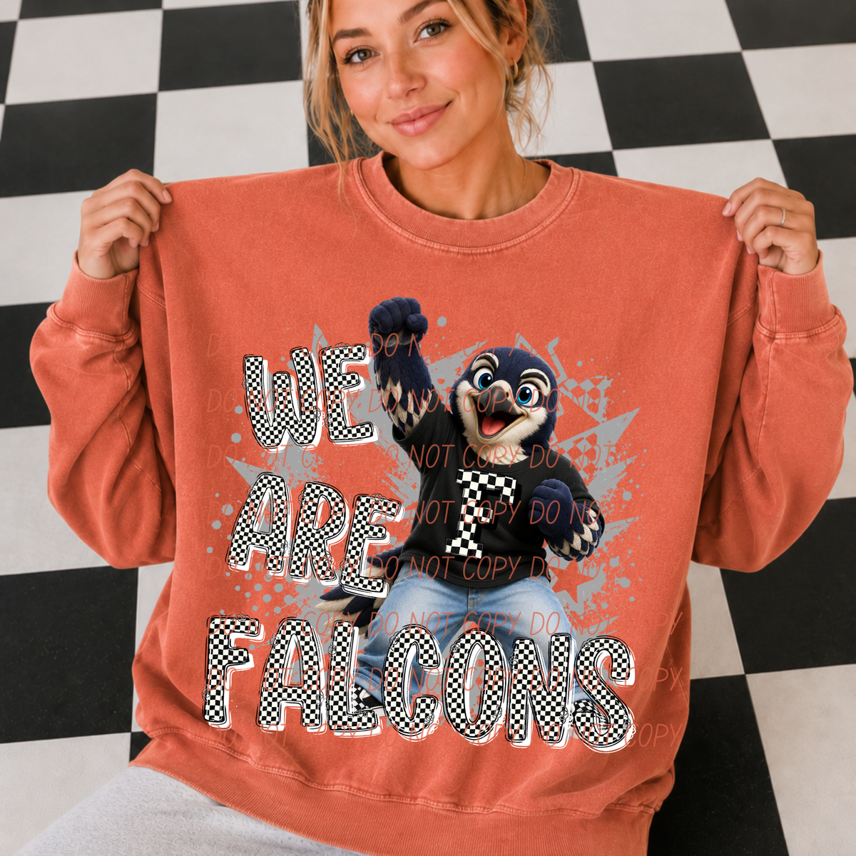 falcons campus crew (city) DTF transfer