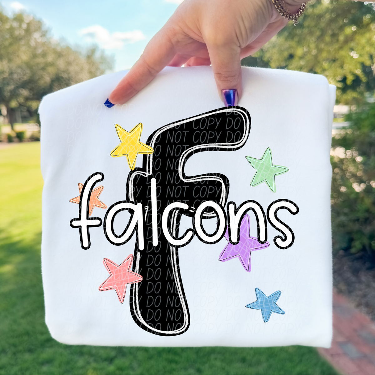 Falcons star Mascots (CITY) DTF transfer