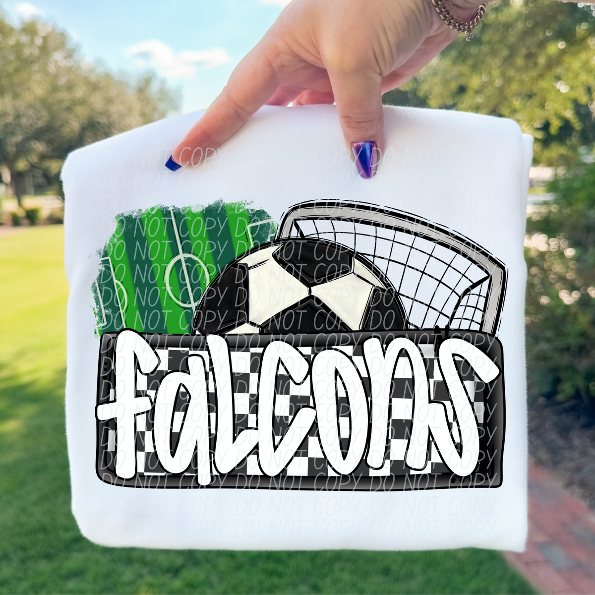 Soccer Falcons (City) DTF transfer