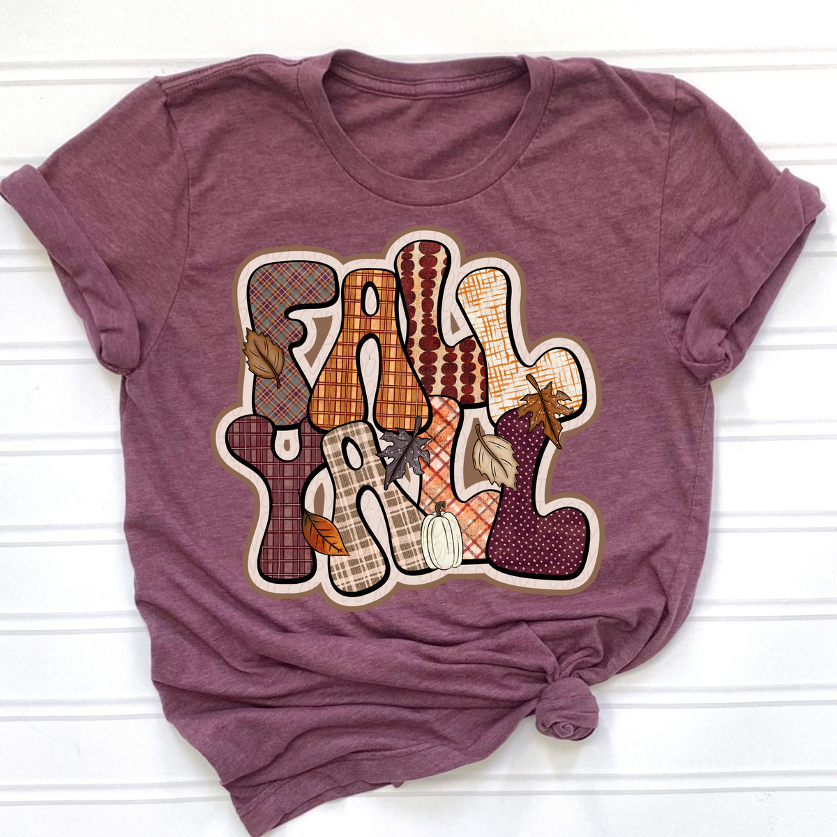 Fall yall retro TANNED FONTS CITY DTF transfer