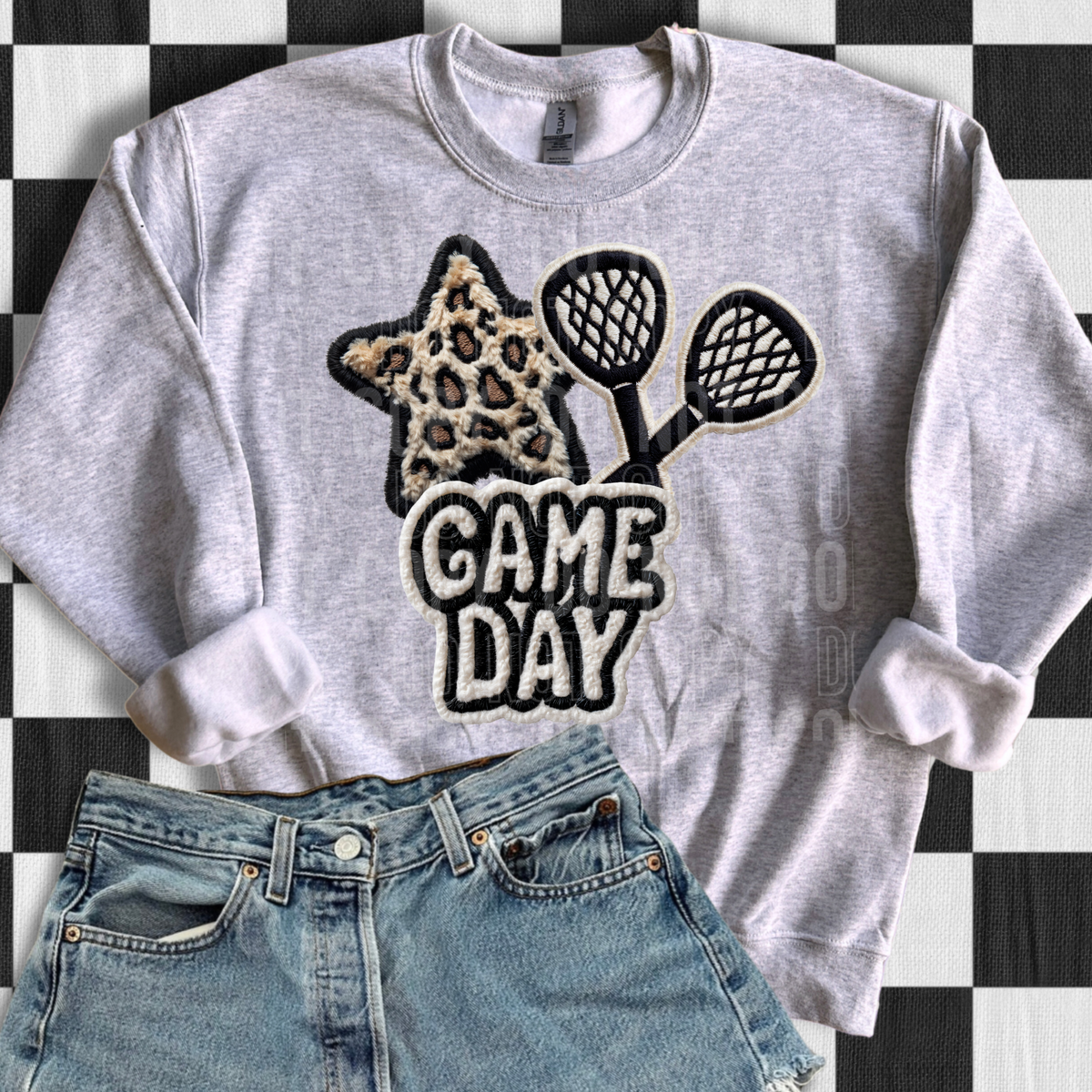 Faux game day lacrosse (SBB) Sunday Special DTF transfer