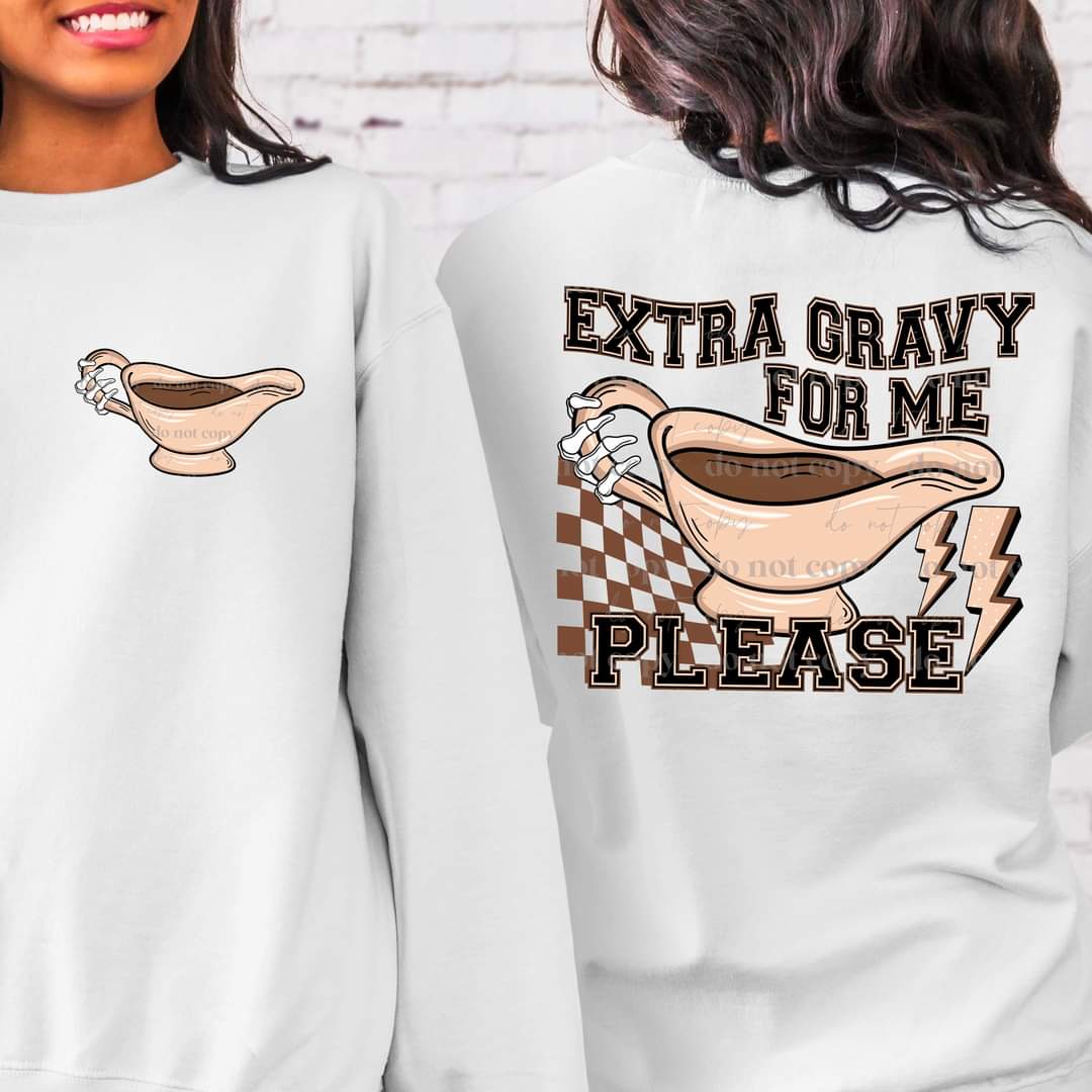 Gravy bowl FRONT ONLY (CSC) DTF TRANSFER