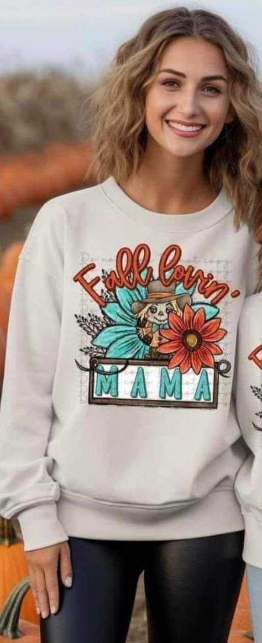 Fall lovin' mama DTF TRANSFER