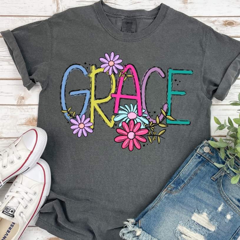 Grace Florals (S&G) DTF transfer
