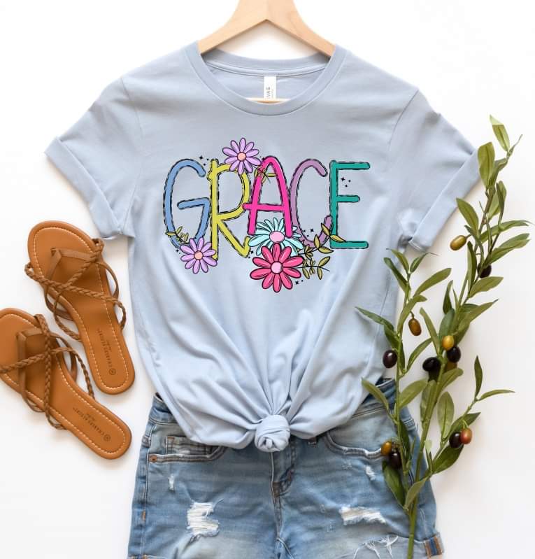 Grace Florals (S&G) DTF transfer