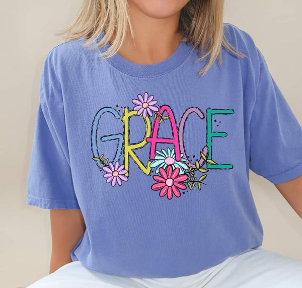 Grace Florals (S&G) DTF transfer