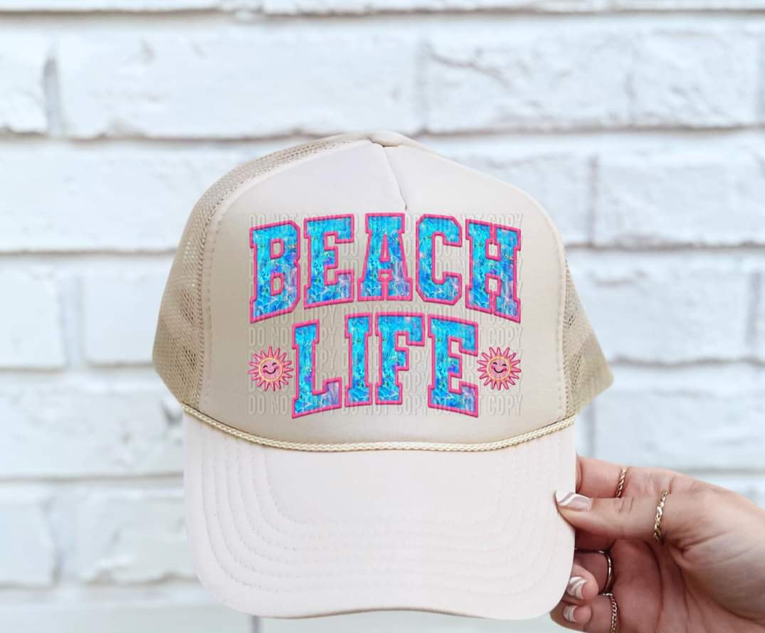 Beach life (crafti) DTF transfers