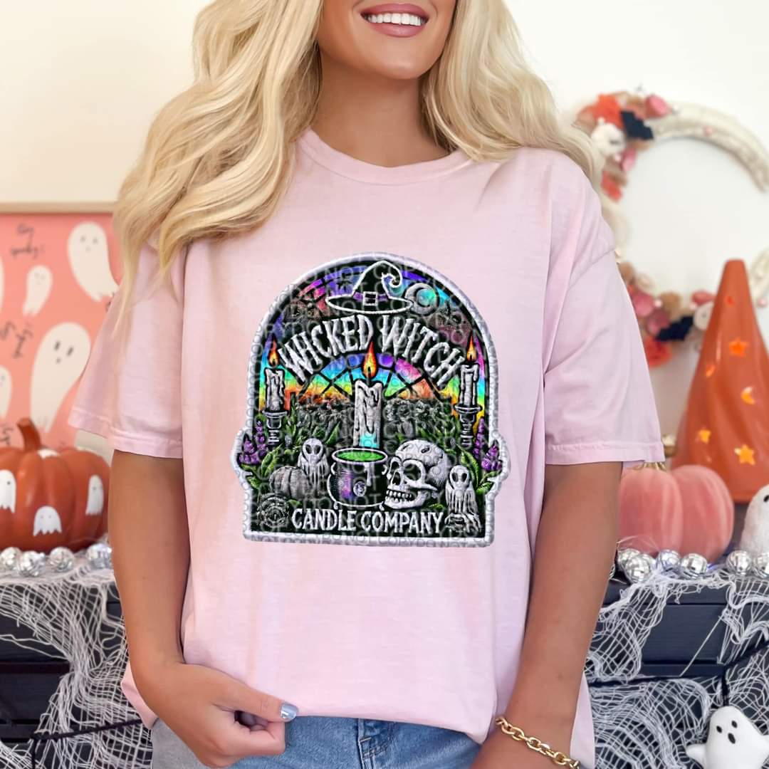Wicked witch candle company DTF Transfer